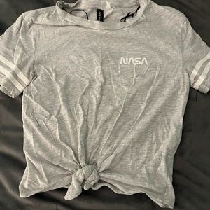 Grey and White Nasa Shirt